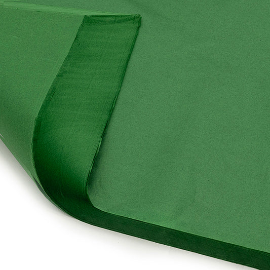 Dark Green Coloured Tissue Paper