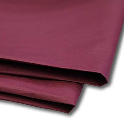 Burgundy Coloured Tissue Paper