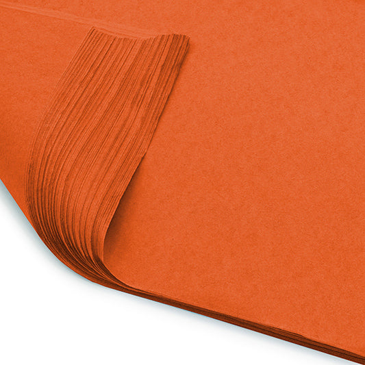 Orange Coloured Tissue Paper